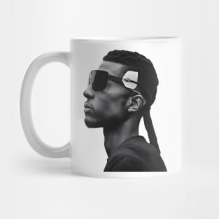 Faceless cool man Mug